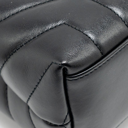 Saint Laurent/YSL Medium Loulou Shoulder Bag Calfskin So Black
