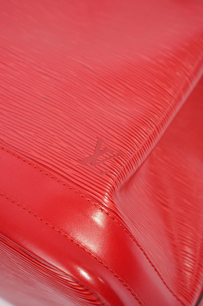 Louis Vuitton Noe Bag Red Epi Leather GM