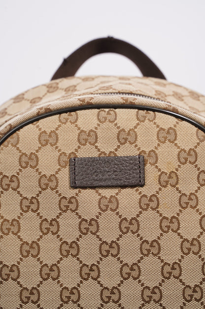 Gucci Canvas Backpack Beige