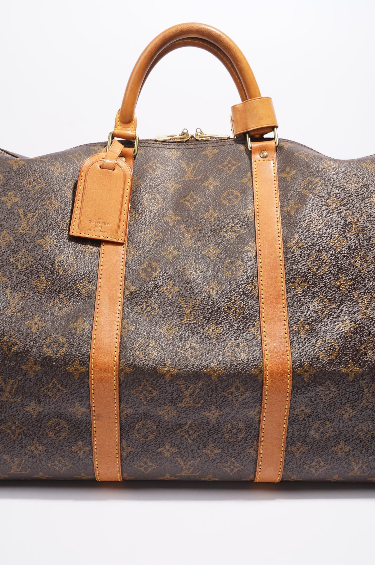 Louis Vuitton Womens Vintage Keepall Bandouliere Monogram Canvas 60