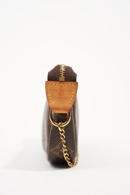 Louis Vuitton Womens Mini Pochette Monogram