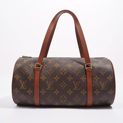 Louis Vuitton Womens Papillon Monogram Canvas 30