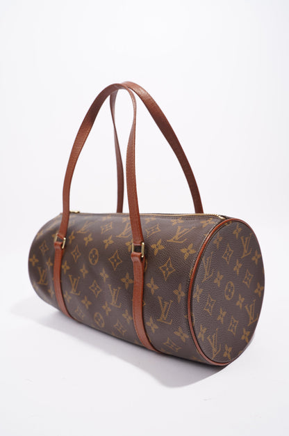 Louis Vuitton Womens Papillon Monogram Canvas 30