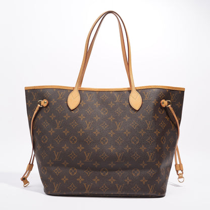 Louis Vuitton Womens Neverfull Monogram Canvas MM