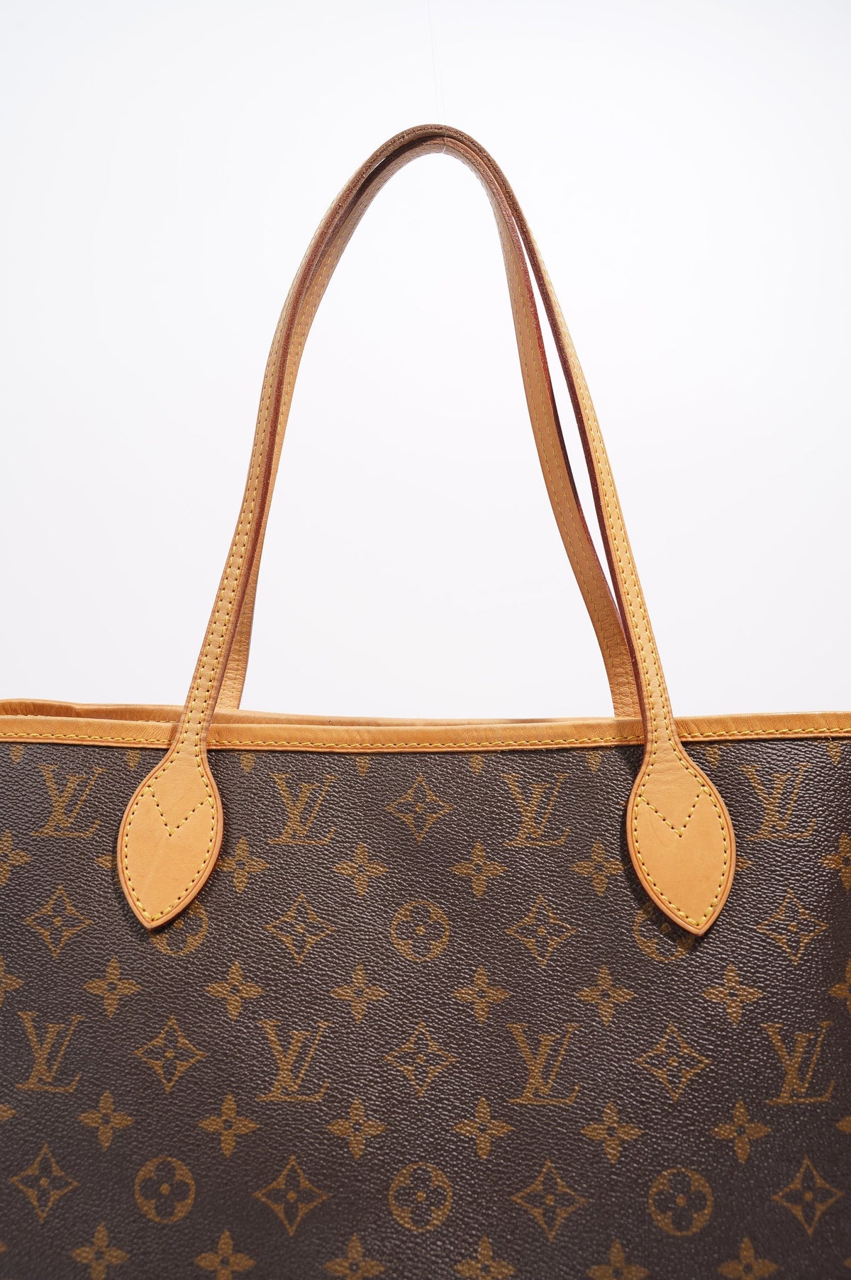 Louis Vuitton Womens Neverfull Monogram Canvas MM