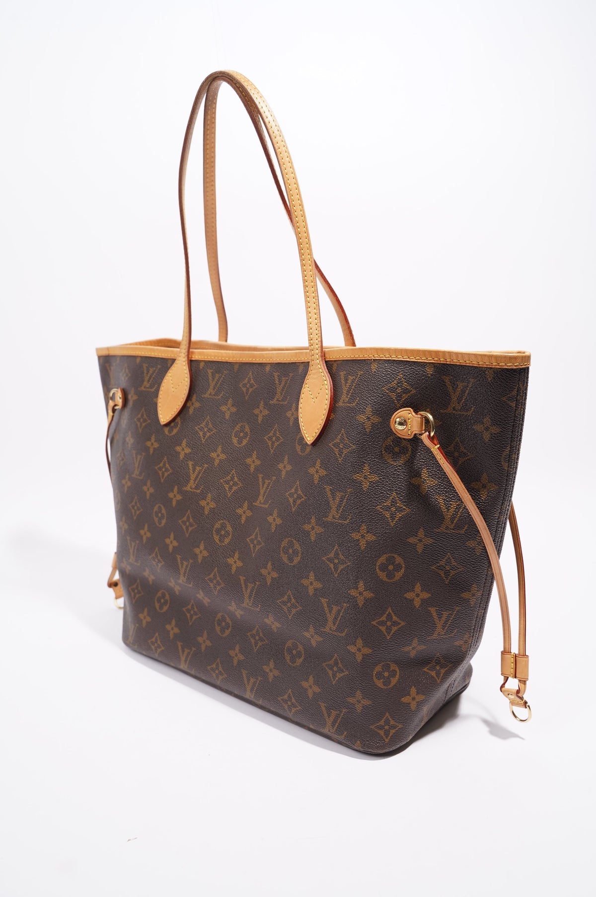 Louis Vuitton Womens Neverfull Monogram Canvas MM