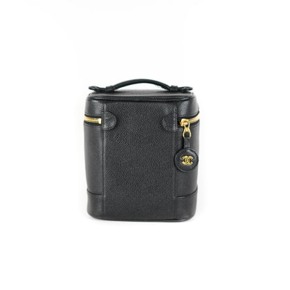 ITEM 11 - Chanel Vintage Caviar Vanity