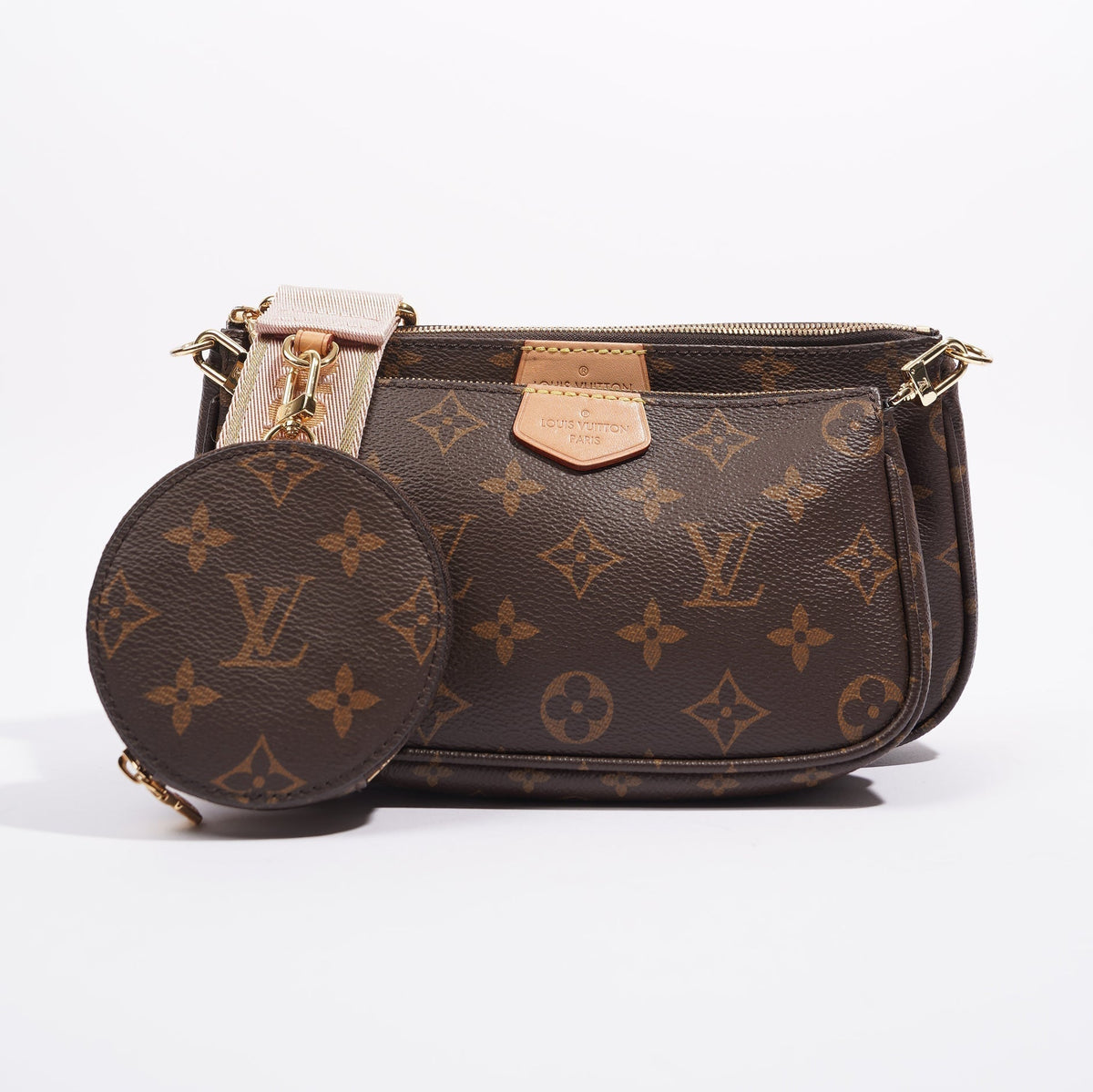 Louis Vuitton Womens Multi Pochette Accessoire Monogram