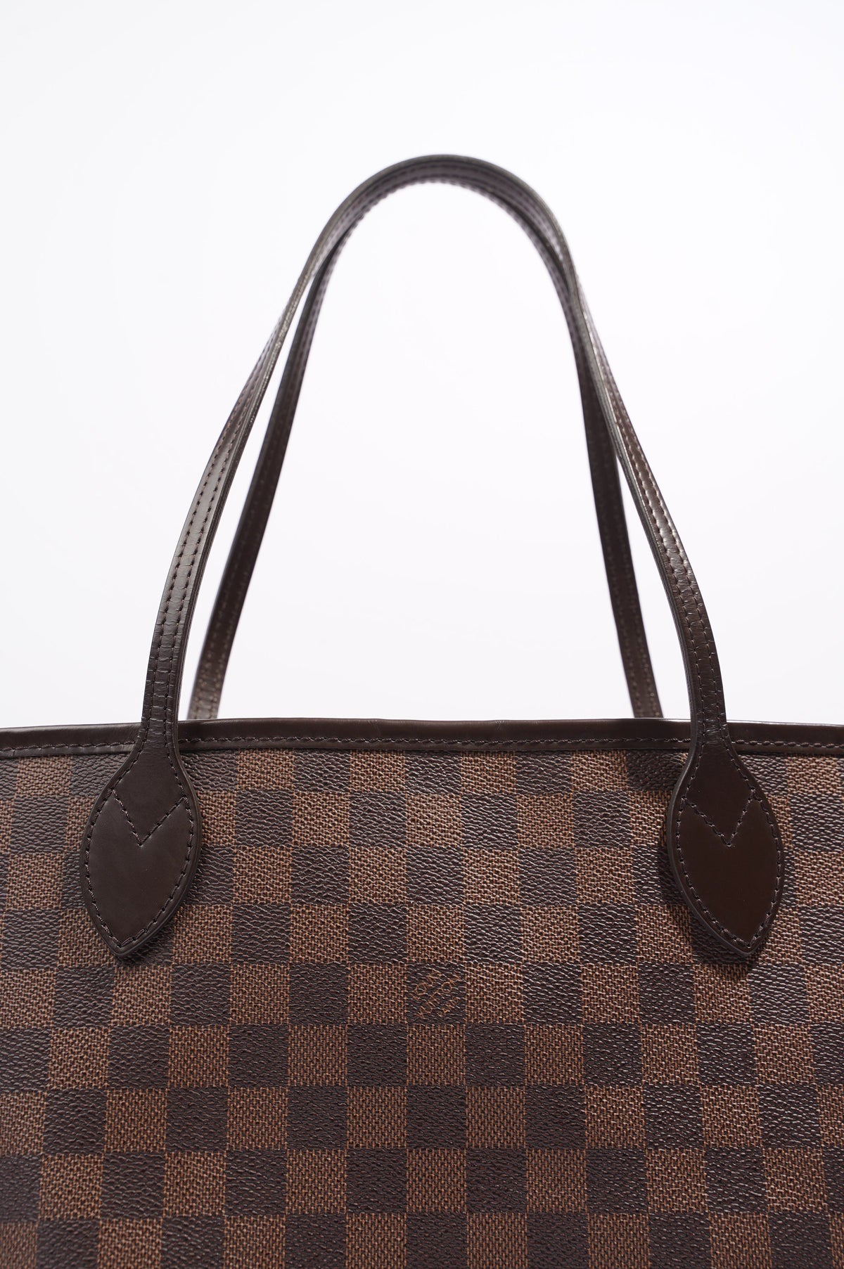 Louis Vuitton Womens Neverfull Damier Ebene MM