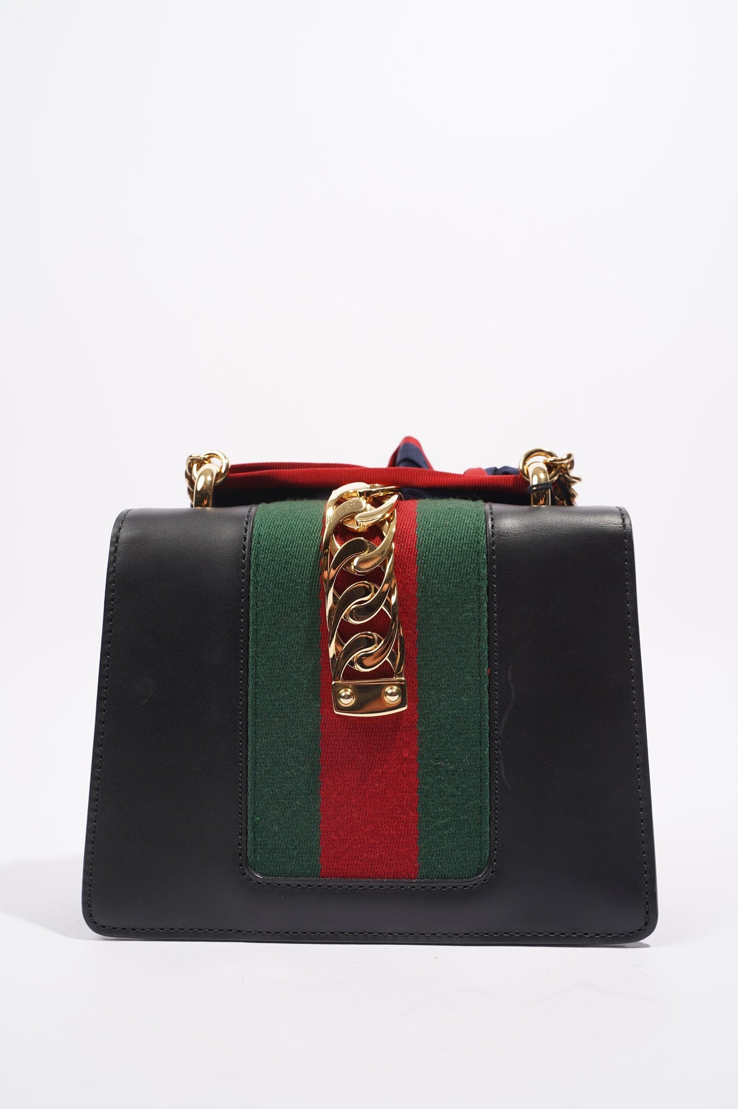 Gucci Womens Sylvie Black Mini