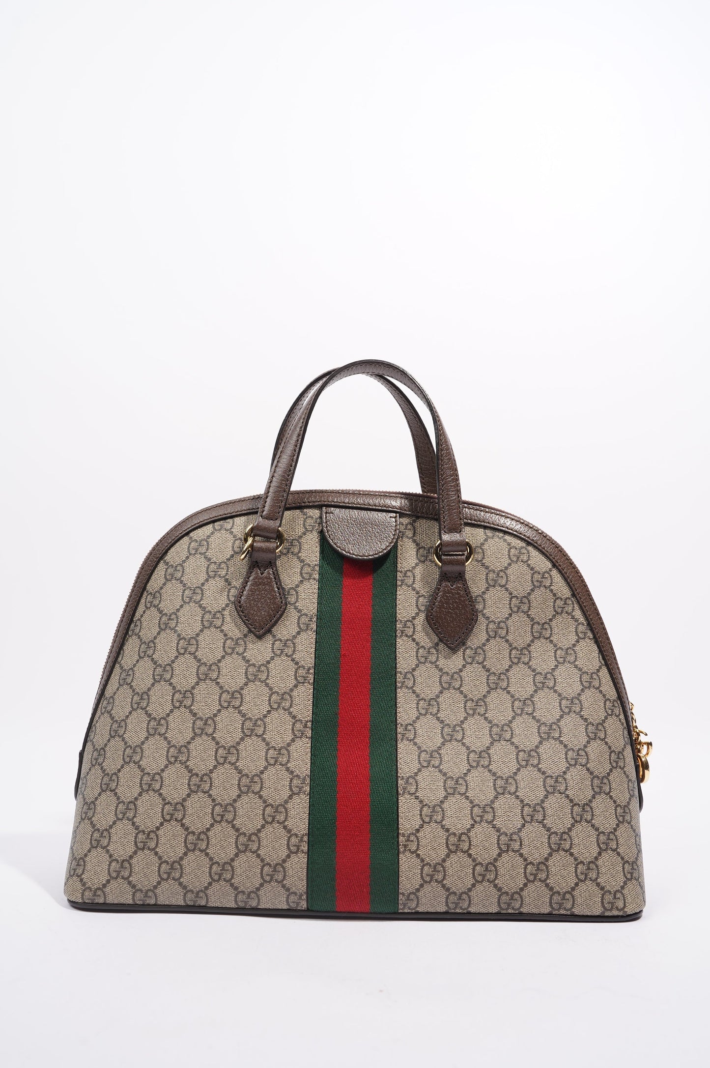 Gucci Womens Ophidia GG Bag Brown / Supreme Canvas