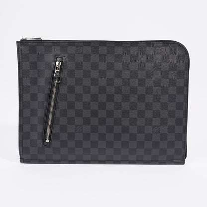 Louis Vuitton Poche-Document Damier Graphite Canvas