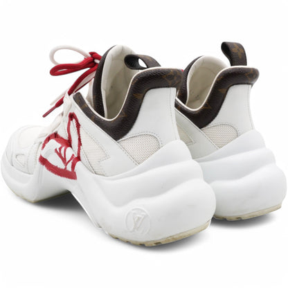 Louis-vuitton Archlight 1.0 Sneakers 'White With Red Heart And Bowtie' Women's Size37
