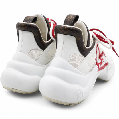 Louis-vuitton Archlight 1.0 Sneakers 'White With Red Heart And Bowtie' Women's Size37