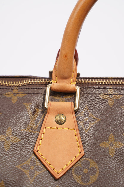 Louis Vuitton Womens Speedy Monogram Canvas 40