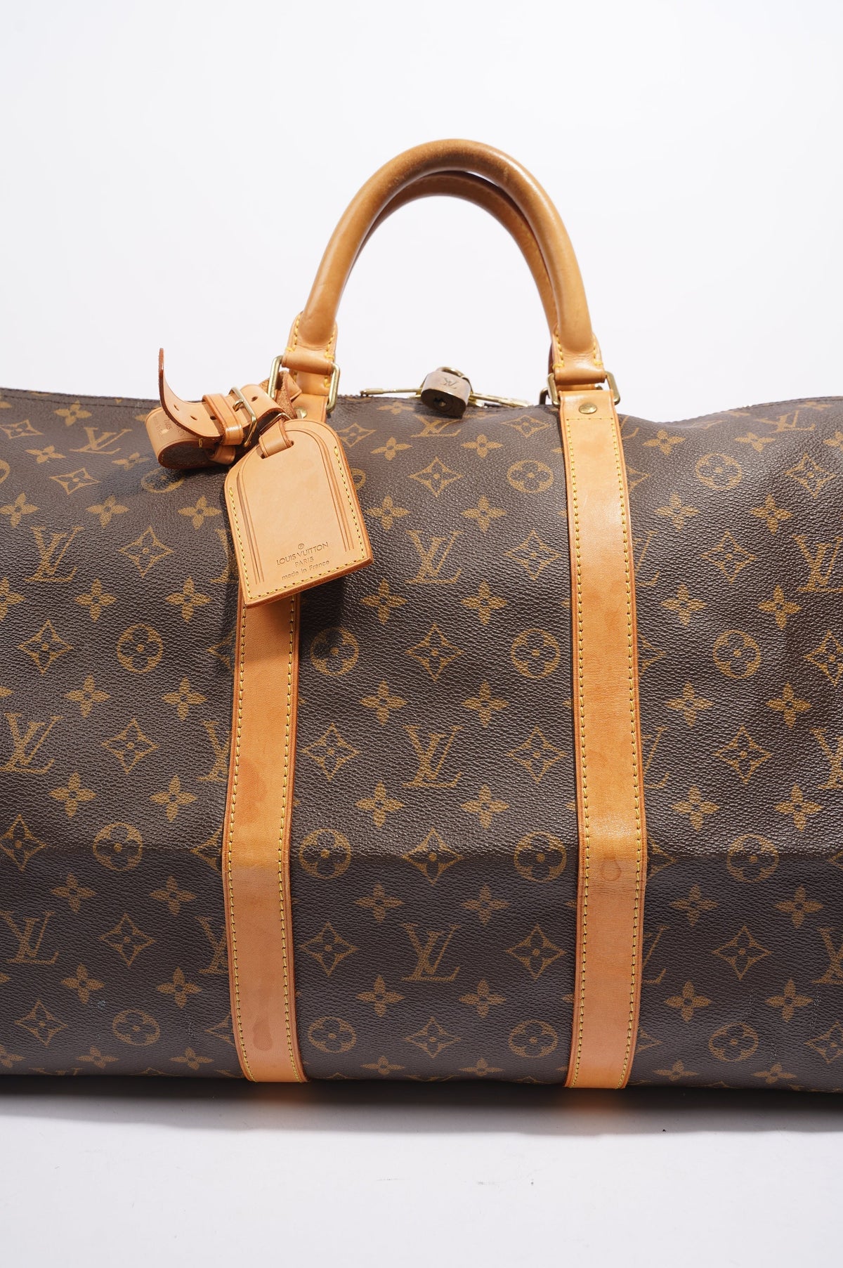 Louis Vuitton Womens Keepall 55 Monogram Canvas