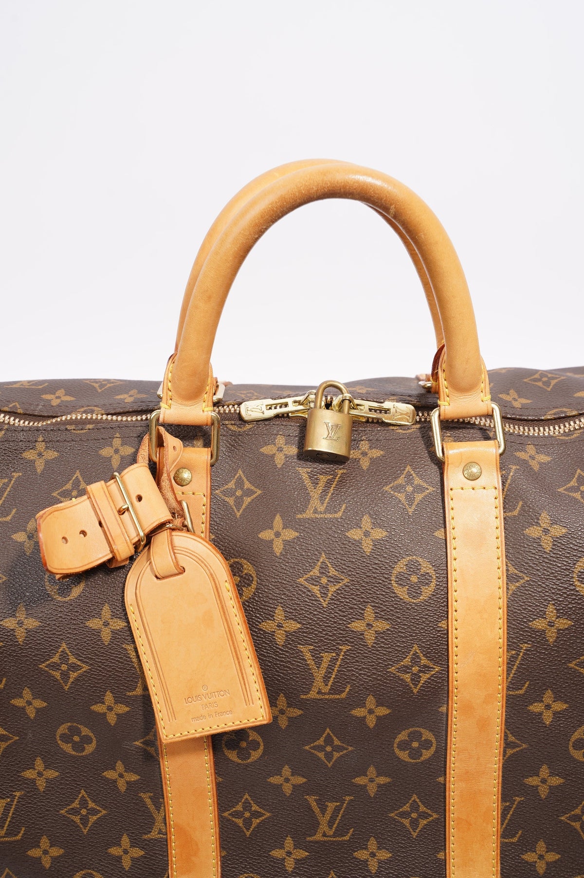 Louis Vuitton Womens Keepall 55 Monogram Canvas