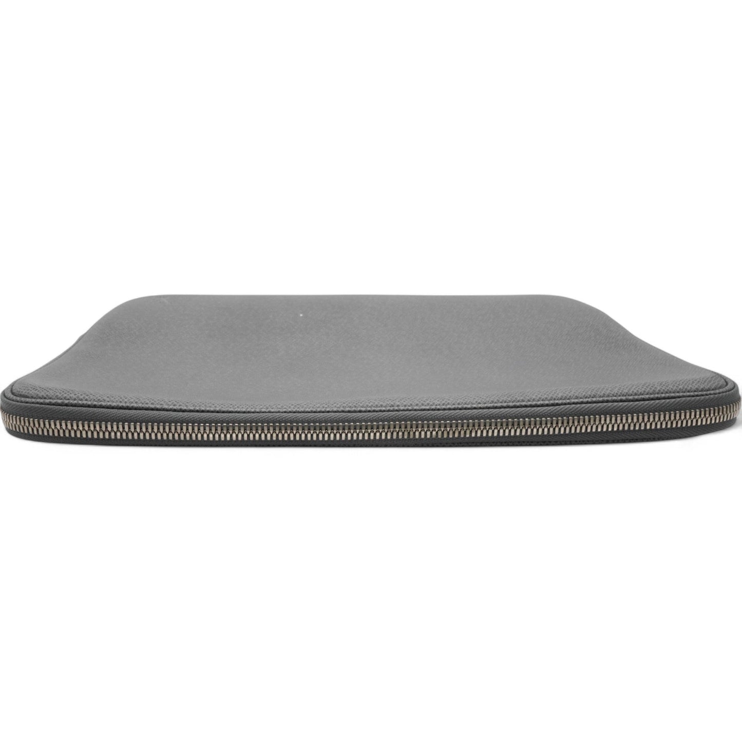 Louis-vuitton Laptop Case Grey Leather