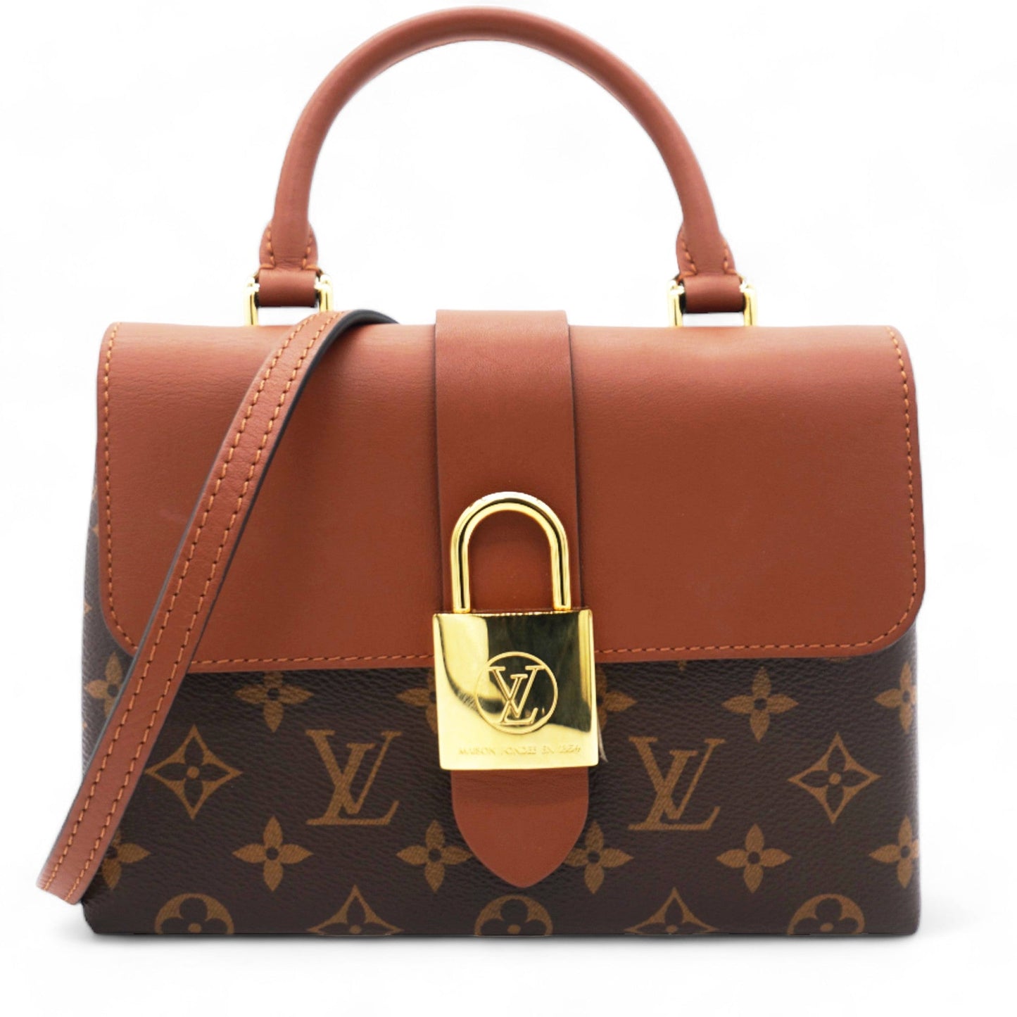 Louis-vuitton Monogram Locky BB Caramel