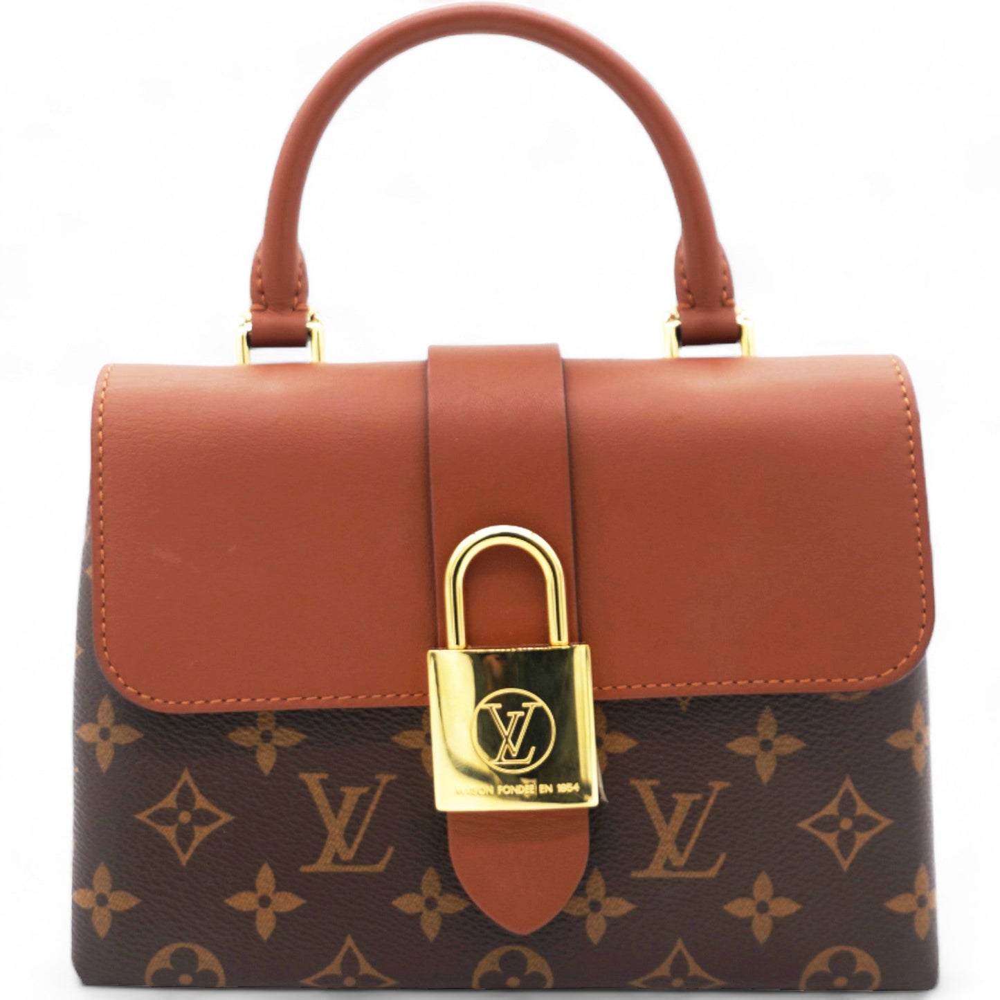 Louis-vuitton Monogram Locky BB Caramel