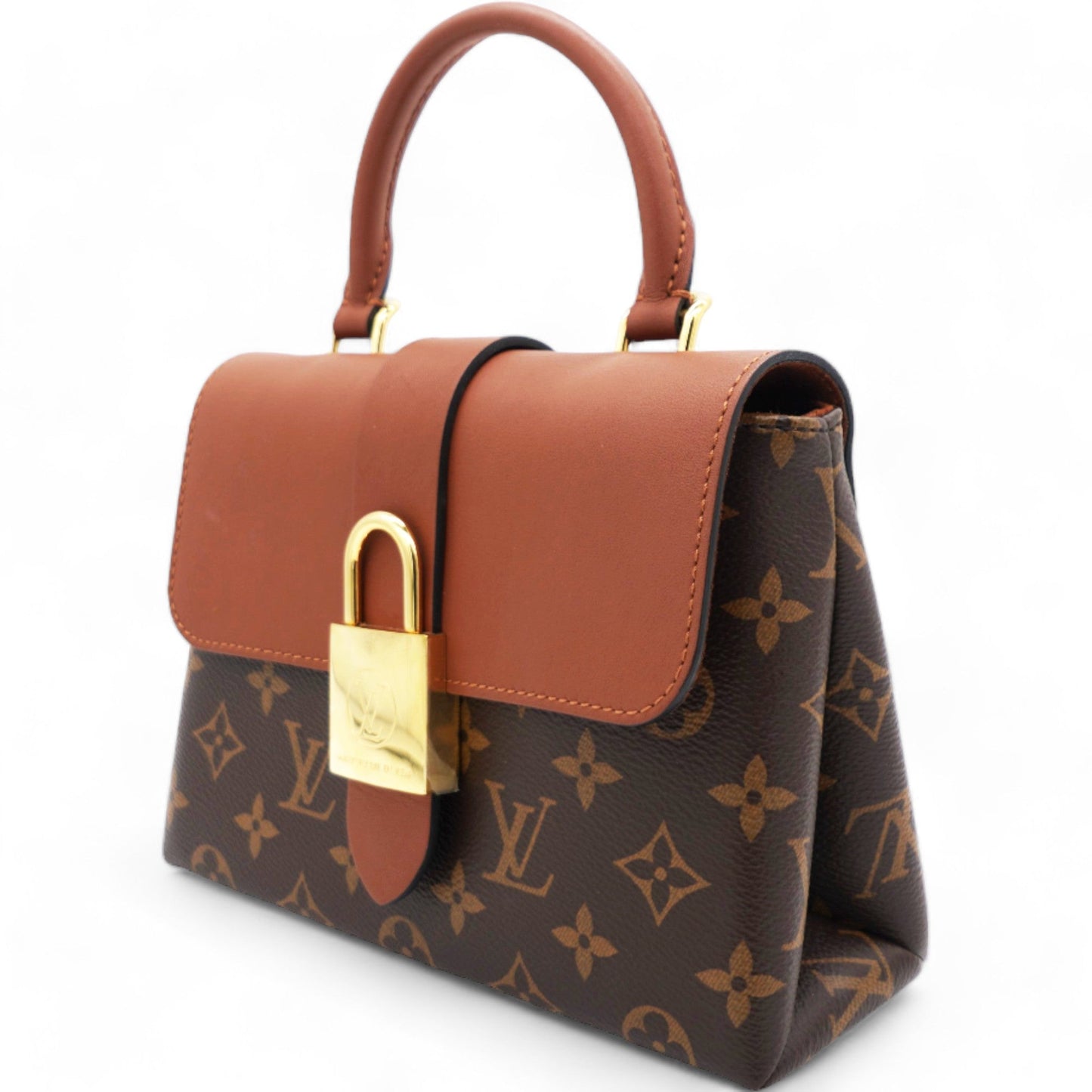 Louis-vuitton Monogram Locky BB Caramel