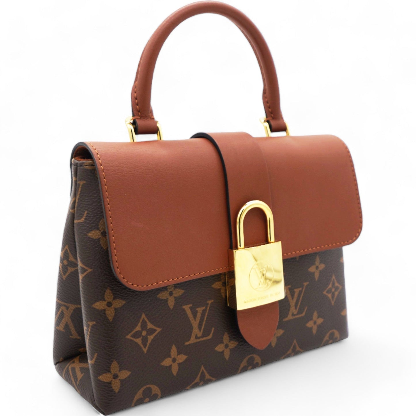 Louis-vuitton Monogram Locky BB Caramel