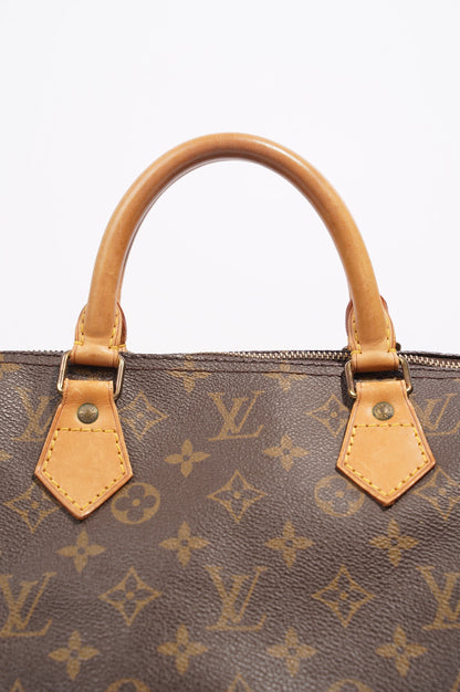 Louis Vuitton Womens Speedy Monogram Canvas 40