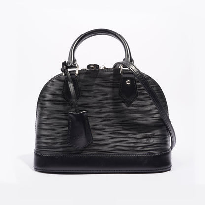 Louis Vuitton Womens Alma Black Epi Leather BB