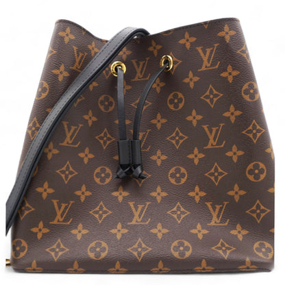 Louis-vuitton Monogram Neonoe MM Black