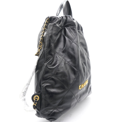 22 large backpack Black