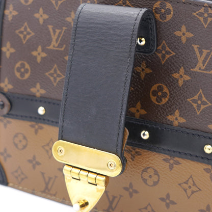 Louis-vuitton Reverse Monogram Canvas Trunk Clutch Bag