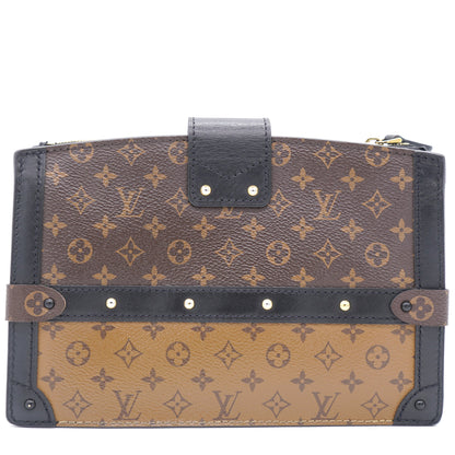 Louis-vuitton Reverse Monogram Canvas Trunk Clutch Bag