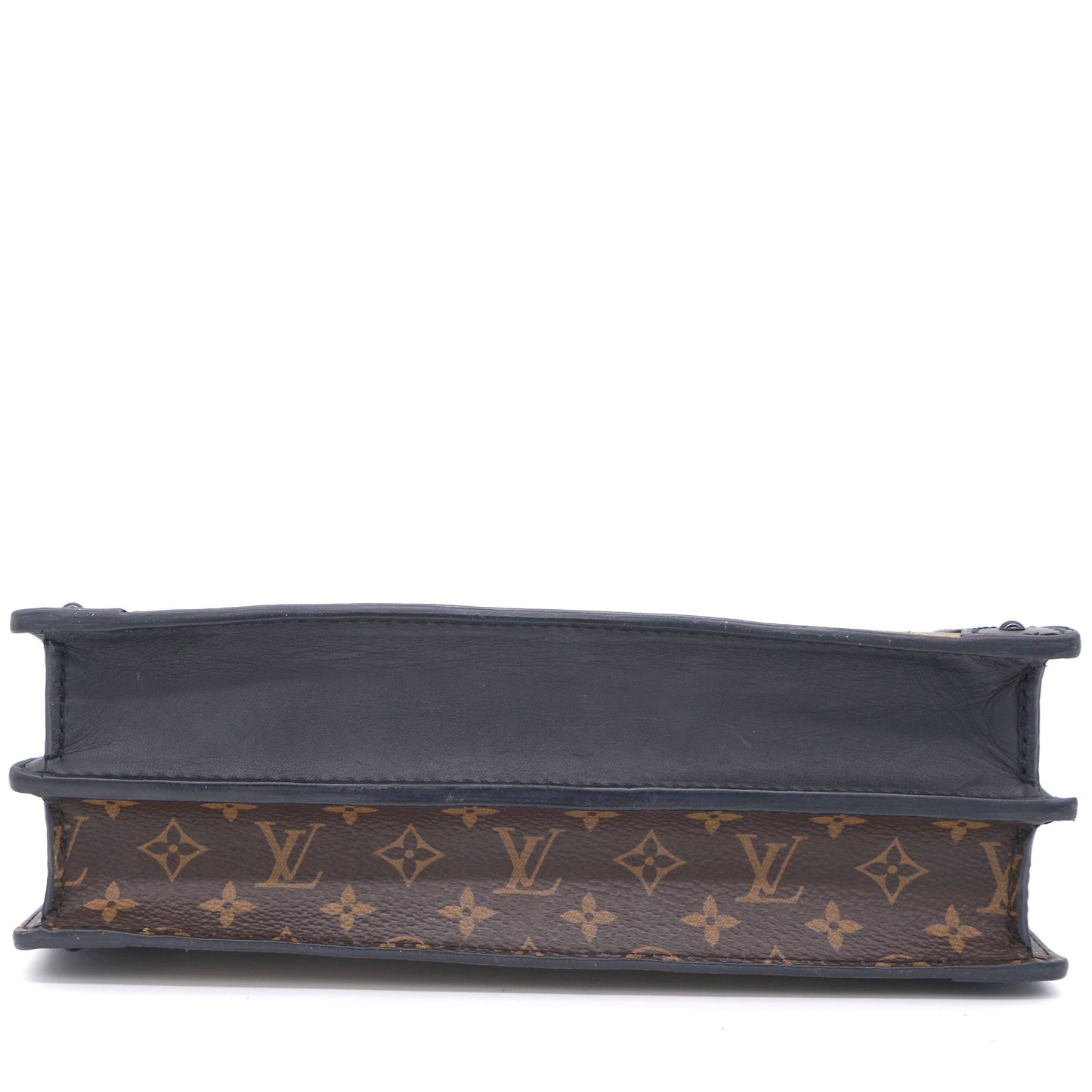 Louis-vuitton Reverse Monogram Canvas Trunk Clutch Bag