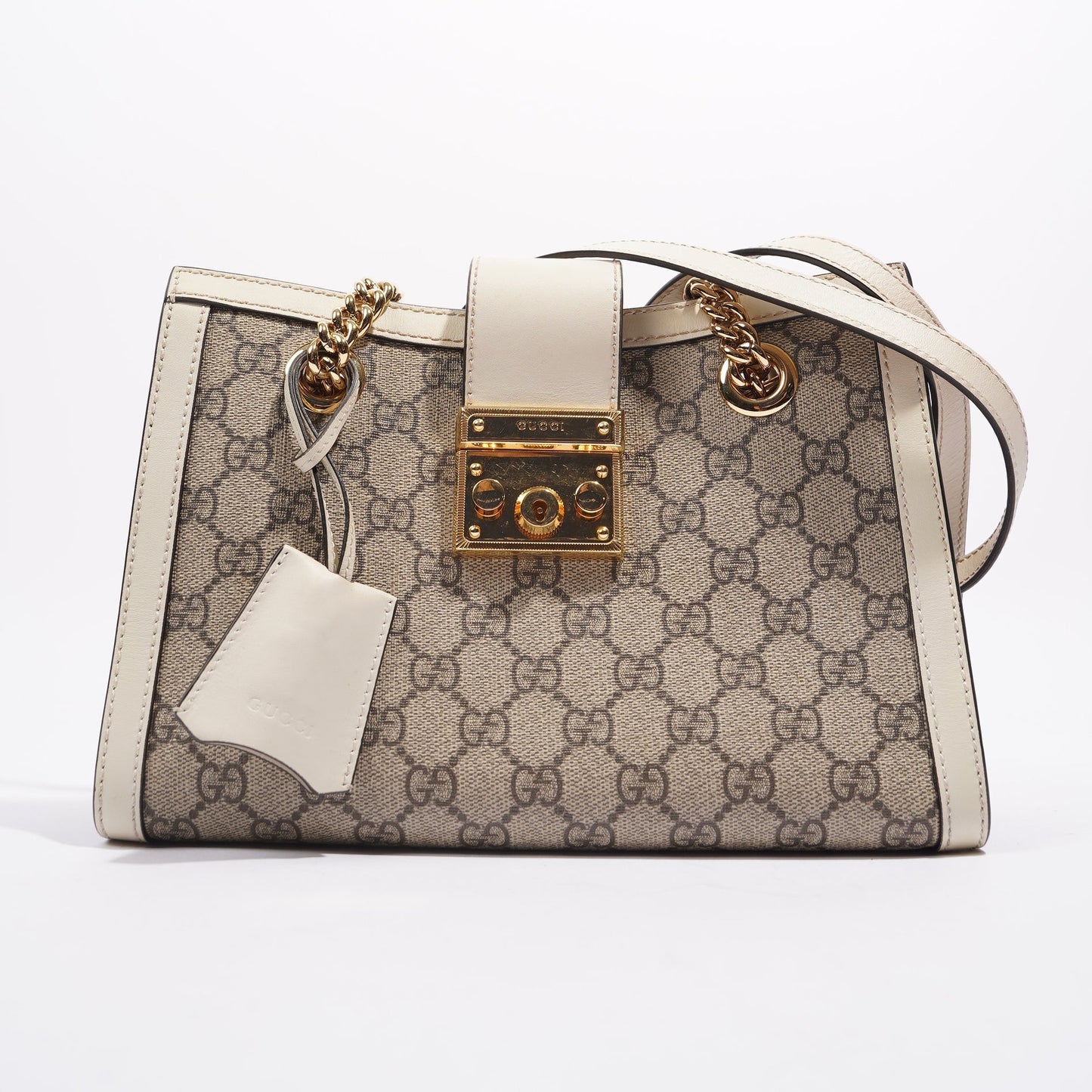 Gucci Womens Padlock Supreme Bag Small