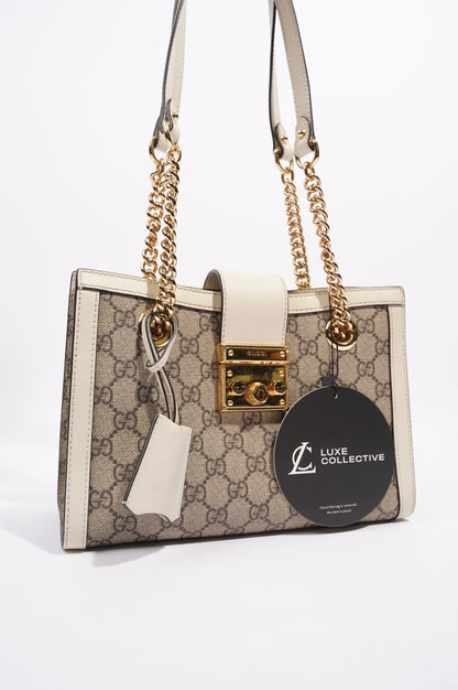 Gucci Womens Padlock Supreme Bag Small