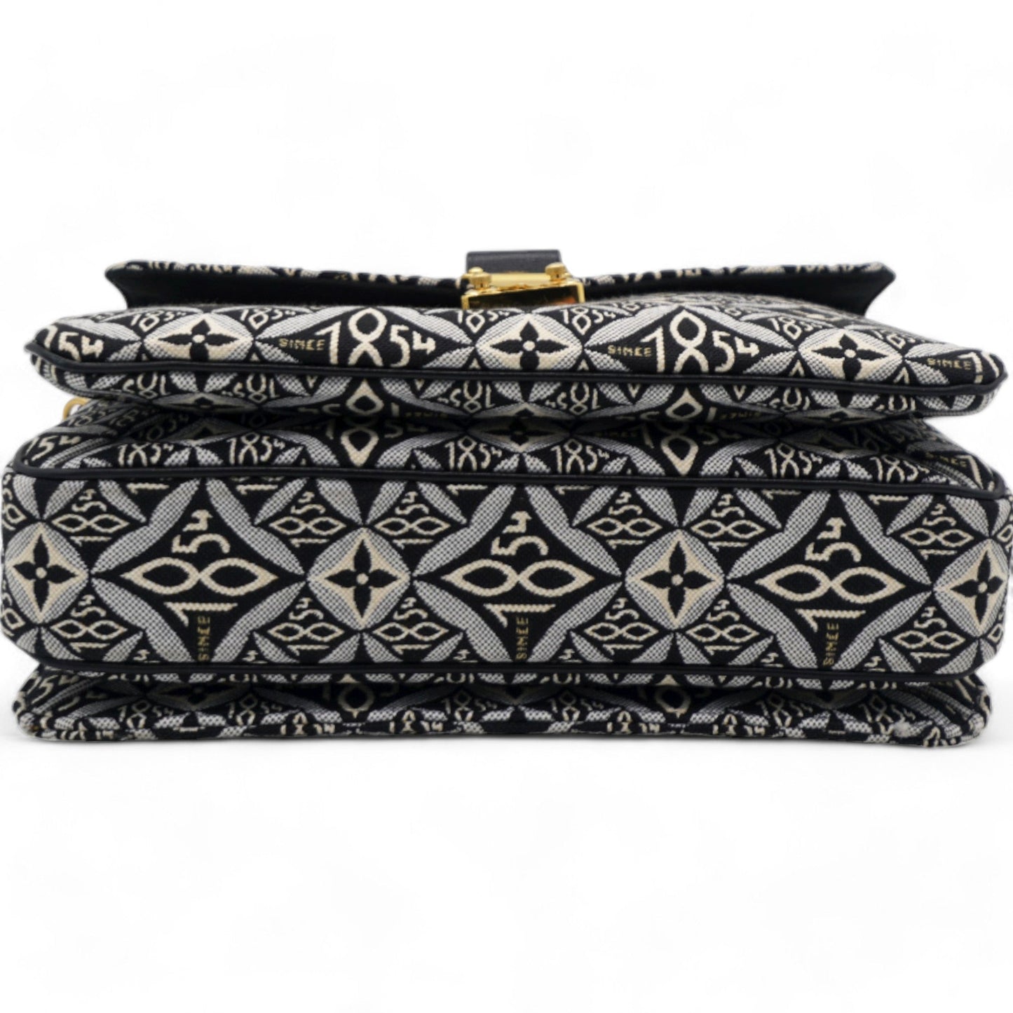 Louis-vuitton Jacquard Since 1854 Pochette Metis Grey