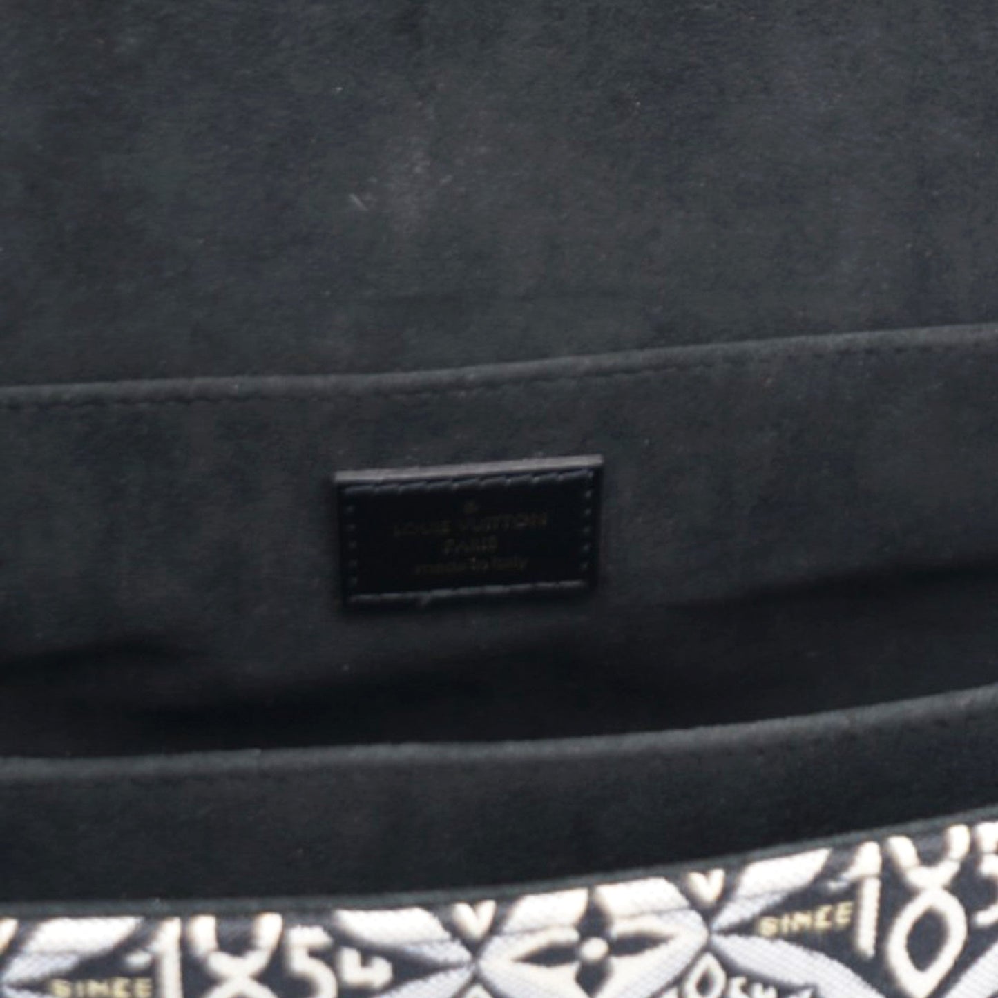 Louis-vuitton Jacquard Since 1854 Pochette Metis Grey
