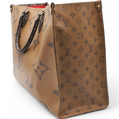 Louis-vuitton Reverse Monogram Giant Onthego GM