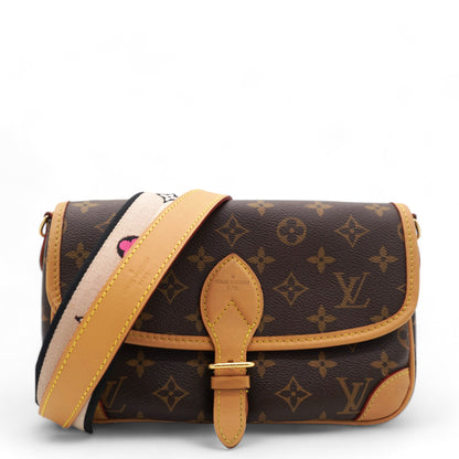 Louis-vuitton Monogram Diane Black