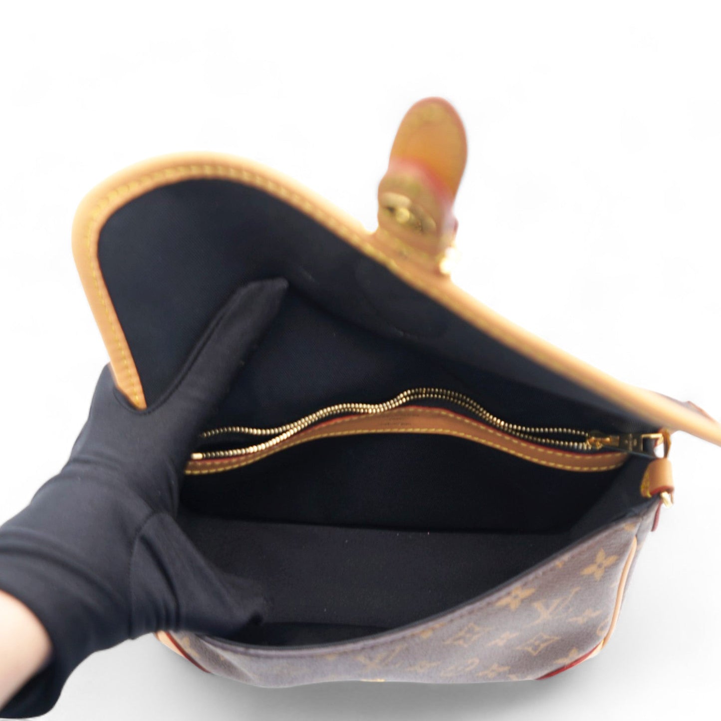 Louis-vuitton Monogram Diane Black