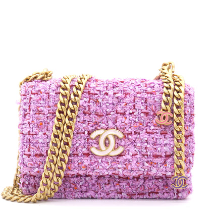 Pink Tweed  on Chain