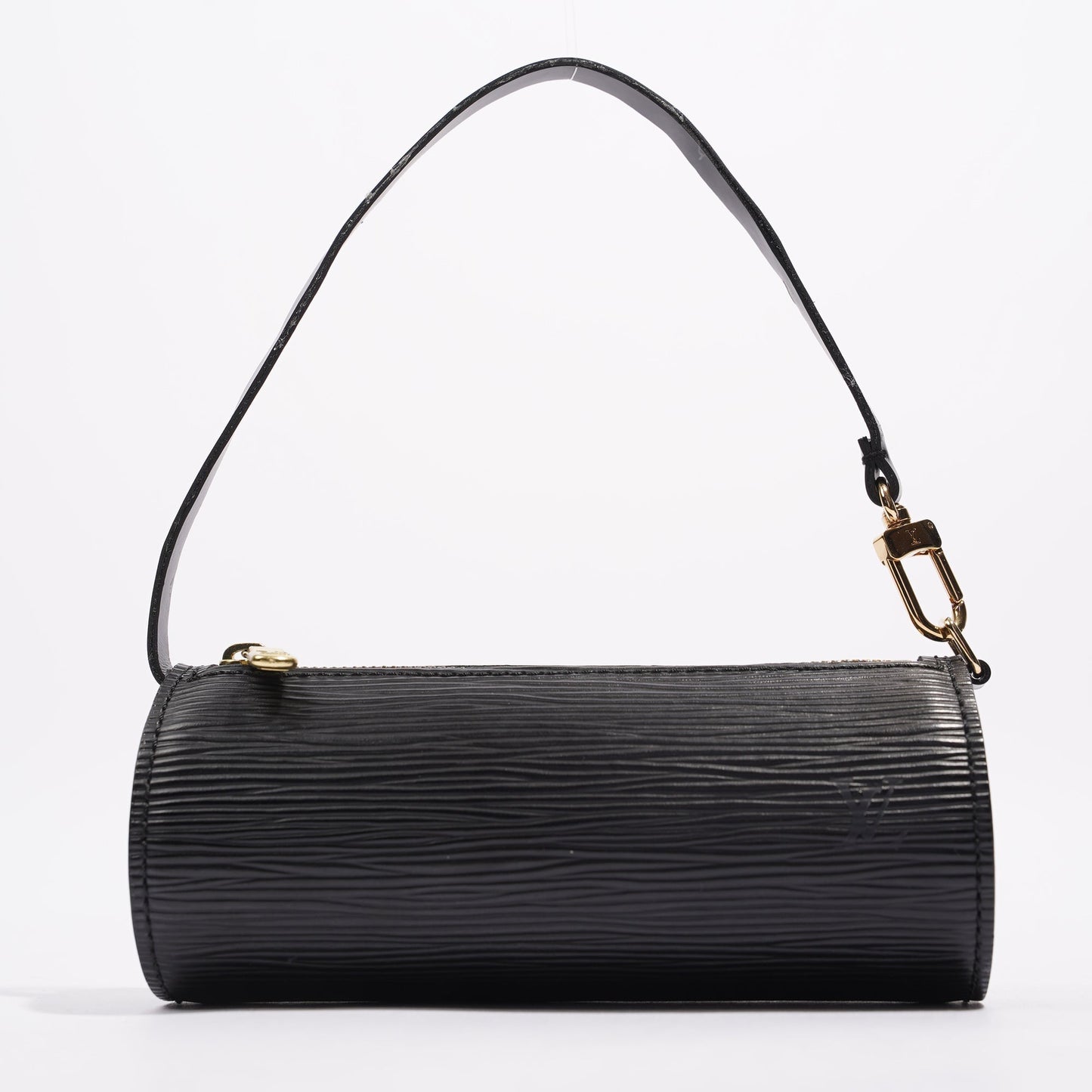 Louis Vuitton Womens Papillon Mini Black Epi Leather