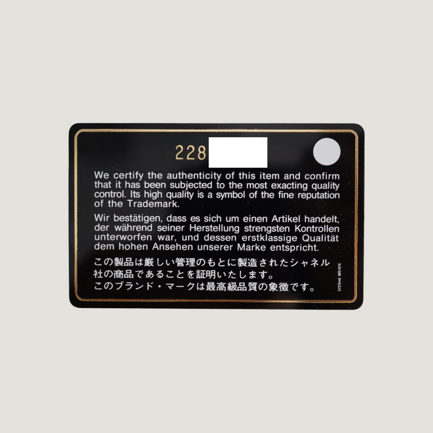 CHANEL WALLET ON CHAIN