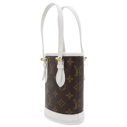 Louis-vuitton Monogram LV Match Nano Bucket Bag White
