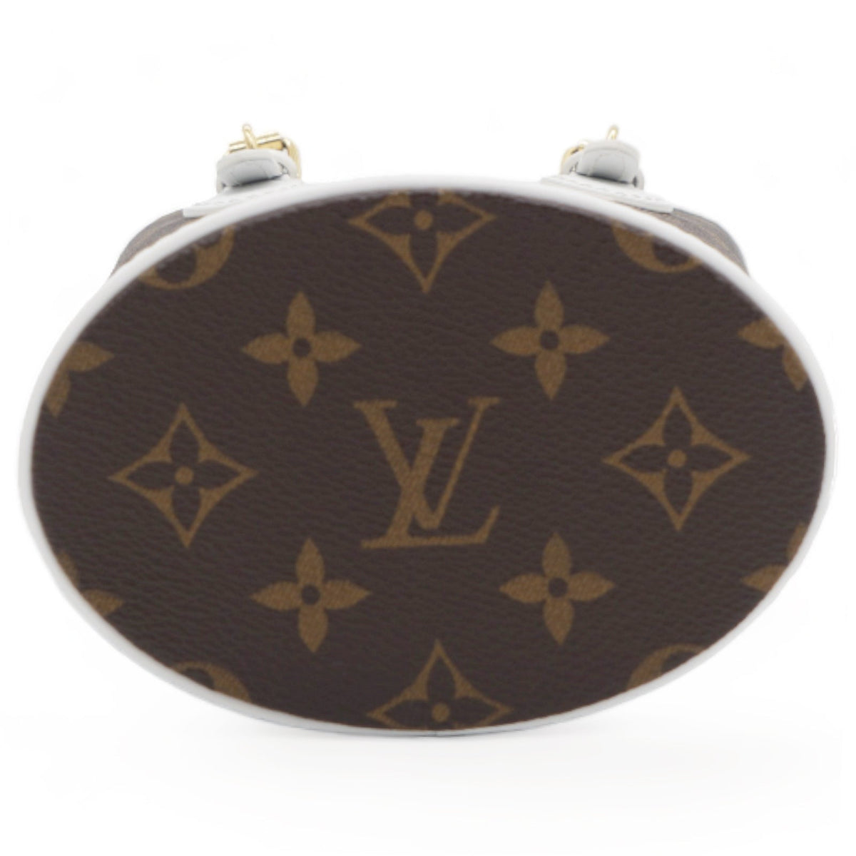 Louis-vuitton Monogram LV Match Nano Bucket Bag White