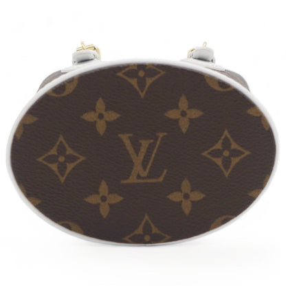 Louis-vuitton Monogram LV Match Nano Bucket Bag White