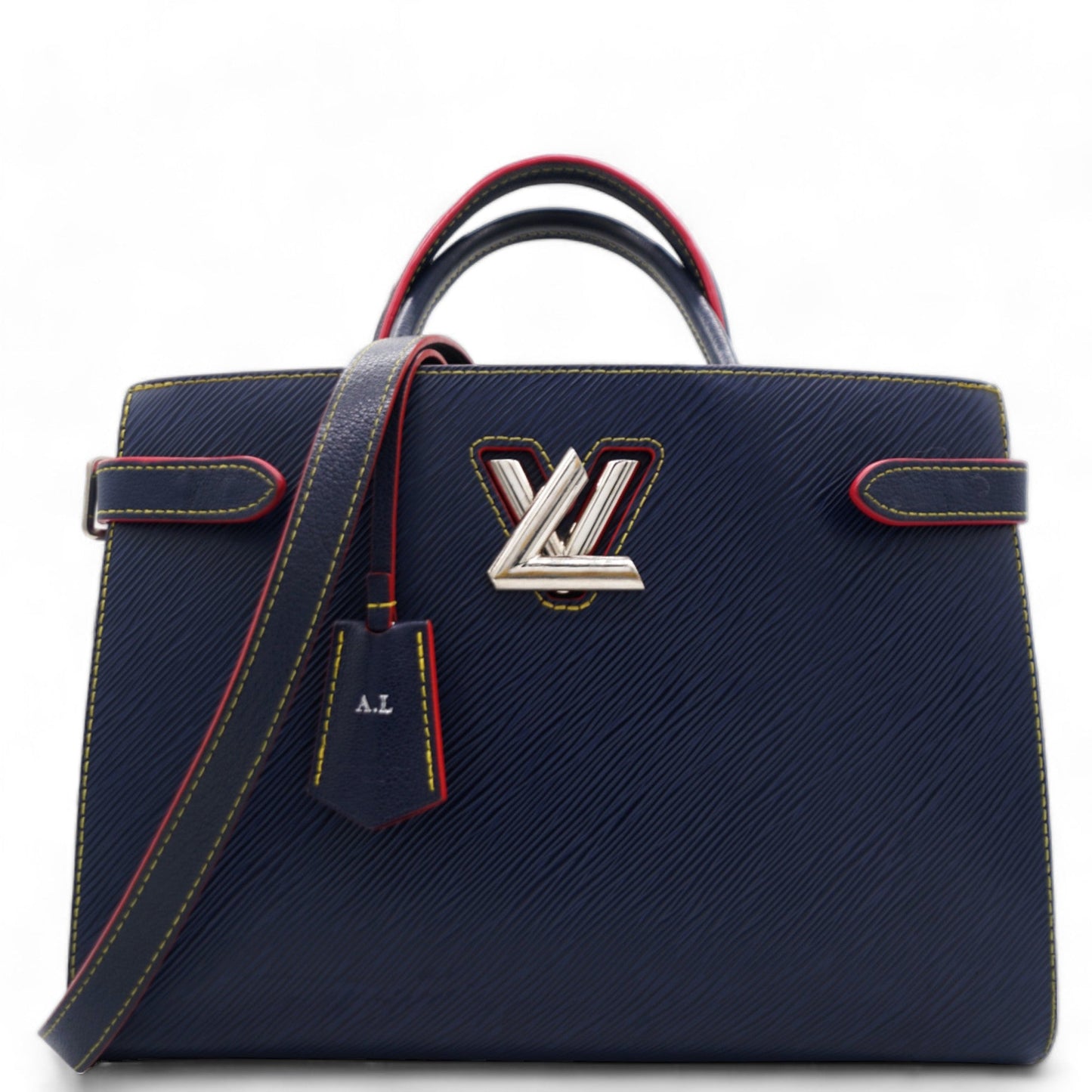 Louis-vuitton Epi Twist Tote Indigo