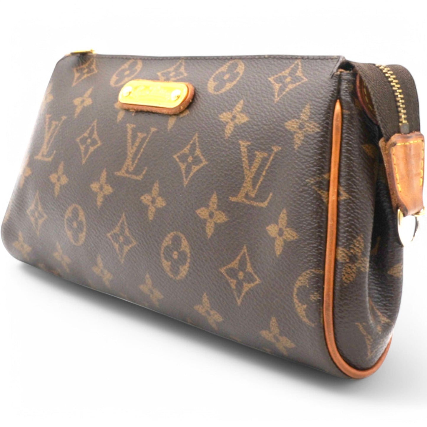 Louis-vuitton Monogram Eva Clutch Brown
