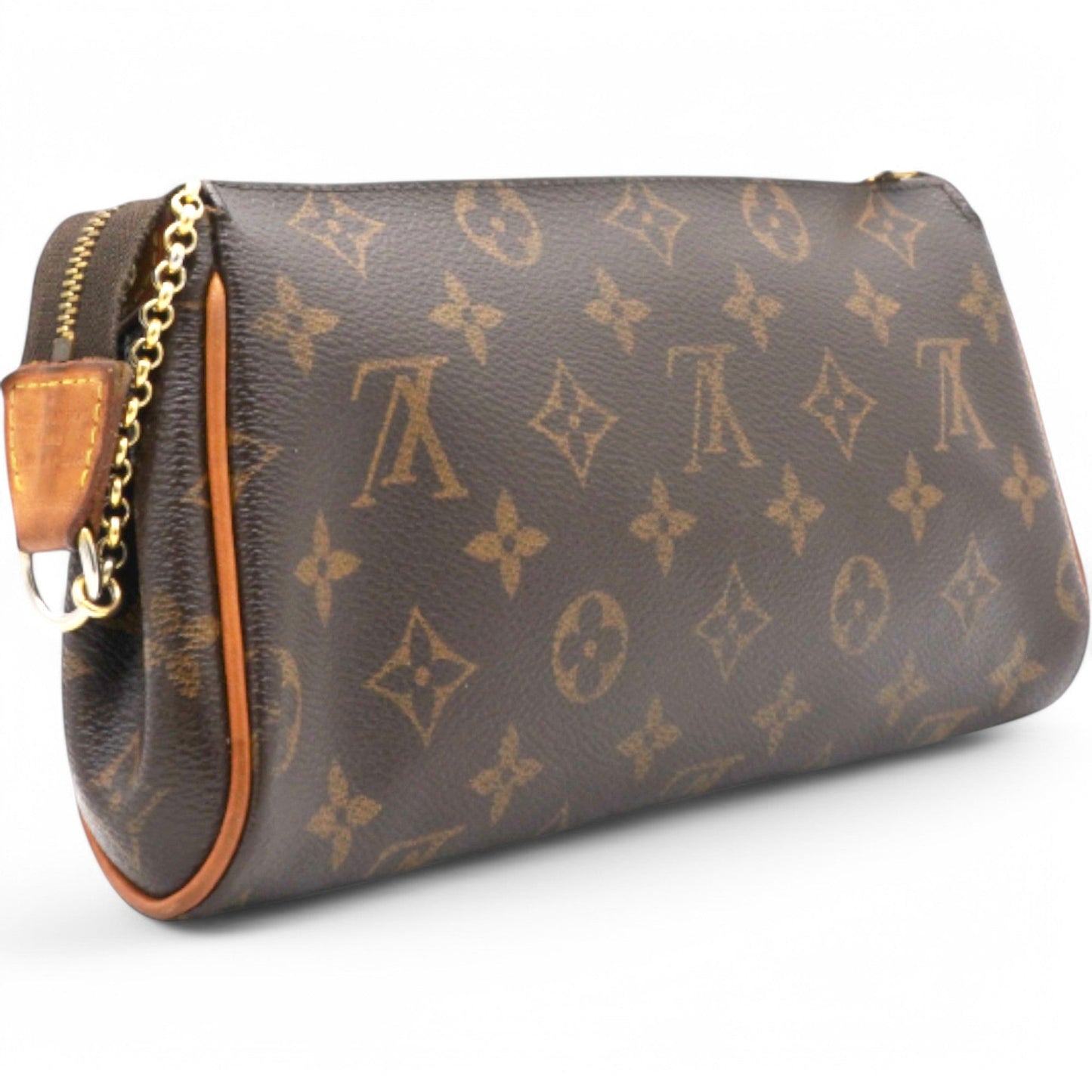 Louis-vuitton Monogram Eva Clutch Brown
