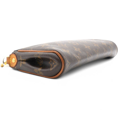 Louis-vuitton Monogram Eva Clutch Brown